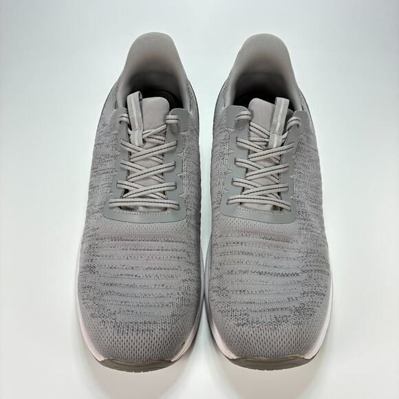 Orthofeet Yari Gray Lace Up Knit Hands Free Walking Shoes Men\'s Size 14 main image 10